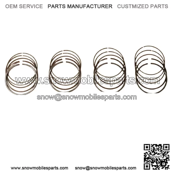 SUZUKI OEM PISTON RING SET of 4 12140-41G10 NEW Fit 2007 GSX-R1000