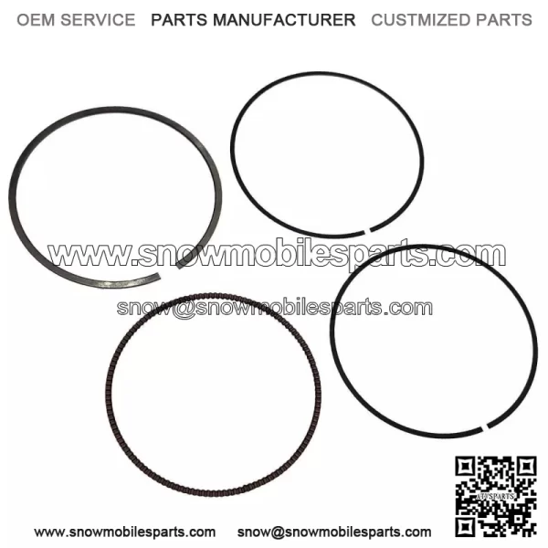 Bore Piston Rings Kit CRF250 R 2010-2017 Standard OEM Honda (A4)