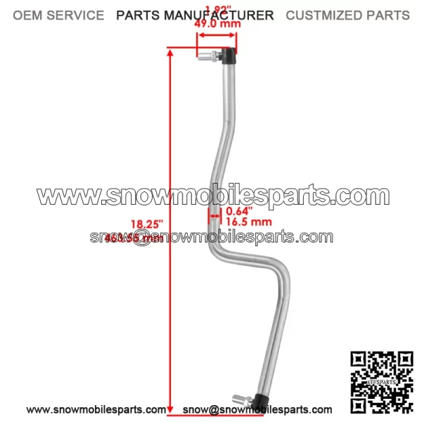 Steering Wheel Drag Link For John Deere D105 D110 D125 D130 D140 D155 D160 - Image 2