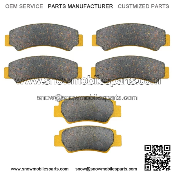 Traild CFMoto CFORCE 400/500 G2 2022-2024 Ceramic Brake Pad Set Front & Rear (For: CF-Moto) - Image 2