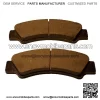 Back Brake Pad 7020-0810A0 Fits CFMoto 1000 ZFORCE CFORCE UFORCE UTV ATV PARTS (For: CF-Moto)