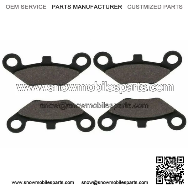 ATV UTV 2X Front Brake Pads Shim Parts For CFMoto CF500 500cc CF600 600cc X8