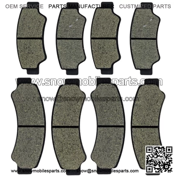Brake Pad Set for CFMoto CFORCE 600 800 ZFORCE 500 1000 Organic (For: CF-Moto)