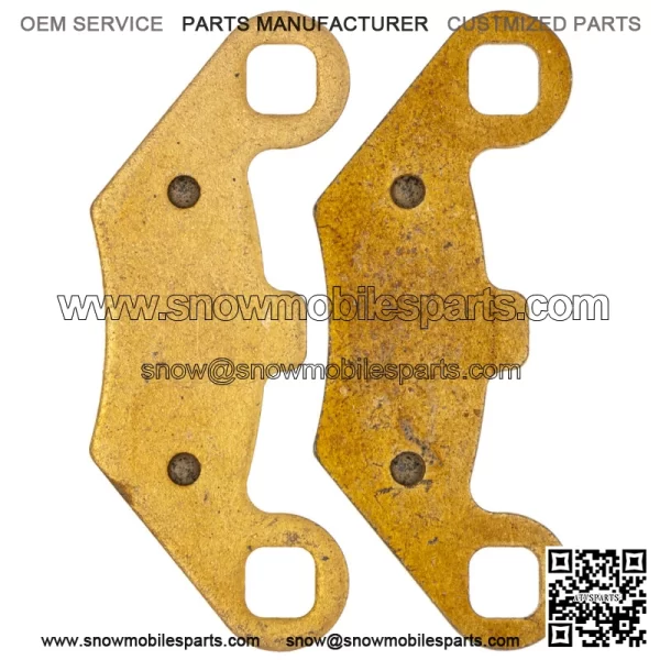 Brake Pad Set for Polaris 2202412 2200465 2201398 Front Rear Ceramic Scrambler (For: Polaris) - Image 2