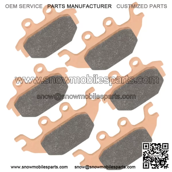 Front and Rear Brake Pads for Can Am DS250 Bombardier DS 250 2006-2022 - Image 3