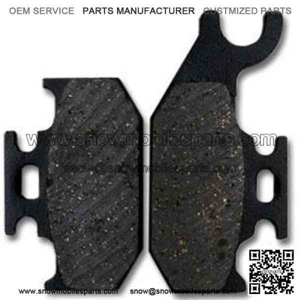 Yamaha Rear Brake Pads Rhino YXR 450 660 (4x4) 2004 2005 2006 2007 2008 2009 (For: Yamaha) - Image 2