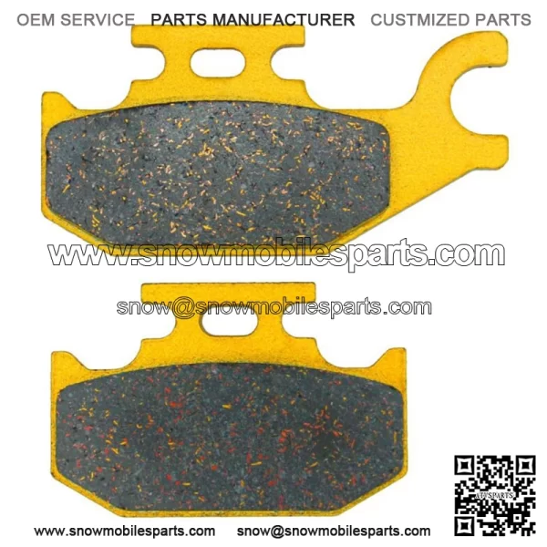 Yamaha YFM Wolverine 450 2006-2010 Ceramic Brake Pad Set (For: Yamaha) - Image 4