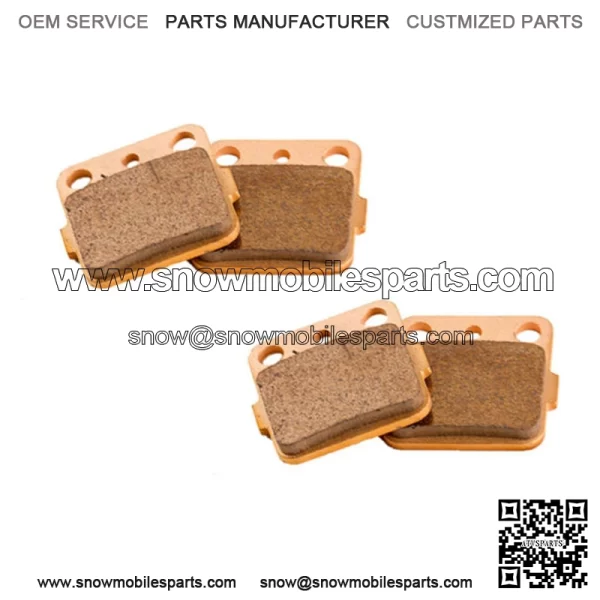 Brake Pads for Yamaha Grizzly 450 YFM450 4x4 2007 Front and Rear by Race-Driven (For: Yamaha) - Image 2