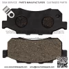 Brake Pad Kit for Honda Big Red 700 06451-HL1-A01 Front Rear Organic (For: Honda) - Image 3