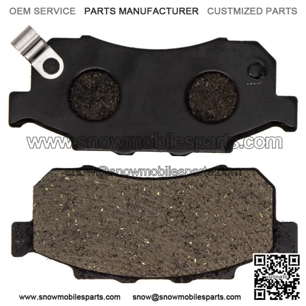 Brake Pad Kit for Honda Big Red 700 06451-HL1-A01 Front Rear Organic (For: Honda) - Image 3