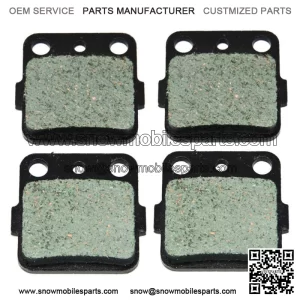 Front Carbon Brake Pads Fit 2007-2013 2012 2011 2010 TRX 420 Fourtrax Rancher (For: Honda)