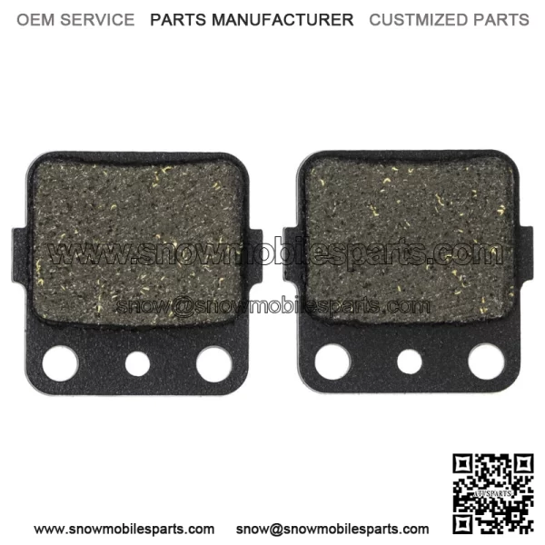 Brake Pad Kit for Honda Rancher 420 06435-HP5-602 Front Rear Semi-Metallic (For: Honda) - Image 3