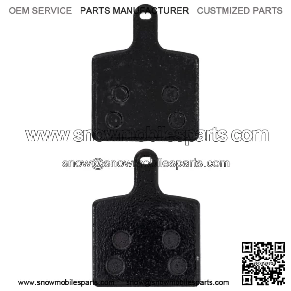 Brake Pad Set Yamaha Sidewinder LTX MTX RTX SR Viper Rear Semi-Metallic (For: Yamaha) - Image 2