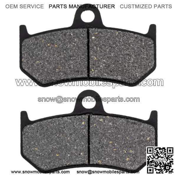 Brake Pad Set for Yamaha Apex FX Nytro RX1 RS Vector Rear Semi-Metallic (For: Yamaha) - Image 3