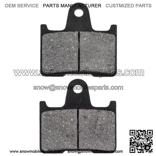 Brake Pad Set for Yamaha RX1 RS Vector Venture Rear Semi-Metallic 2 Pack (For: Yamaha) - Image 3
