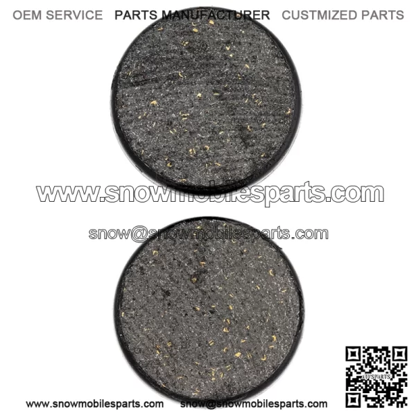 Brake Pad Set for Yamaha VK540 Phazer Venture Ovation Rear Semi-Metallic (For: Yamaha) - Image 3