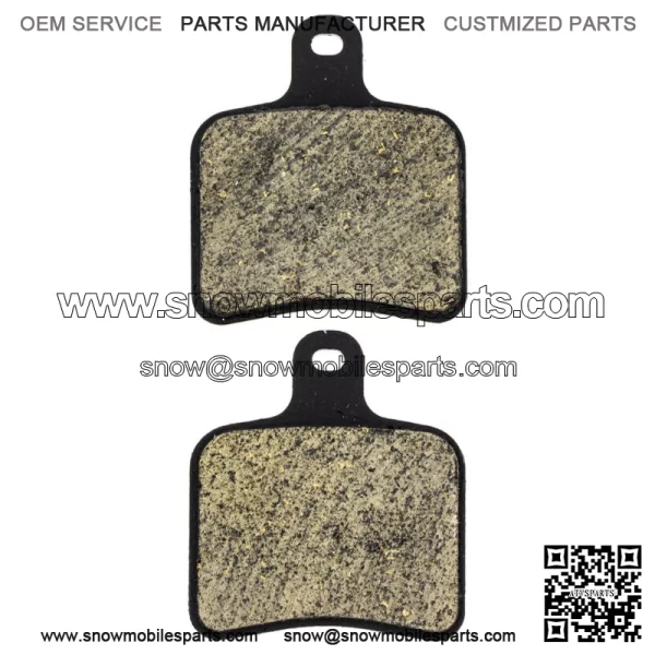 Brake Pad Set for Polaris RMK 800 Pro 600 Assault SKS 850 2206462 Rear Organic (For: Polaris) - Image 3