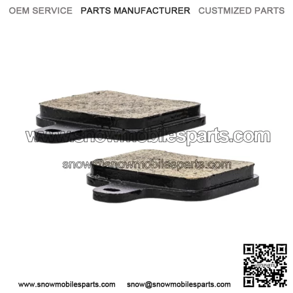 Brake Pad Set for Polaris RMK 800 Pro 600 Assault SKS 850 2206462 Rear Organic (For: Polaris) - Image 4