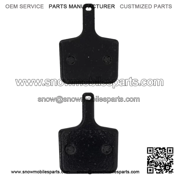 Brake Pad Set for Polaris Indy 850 800 Switchback 600 Rear Organic (For: Polaris) - Image 2