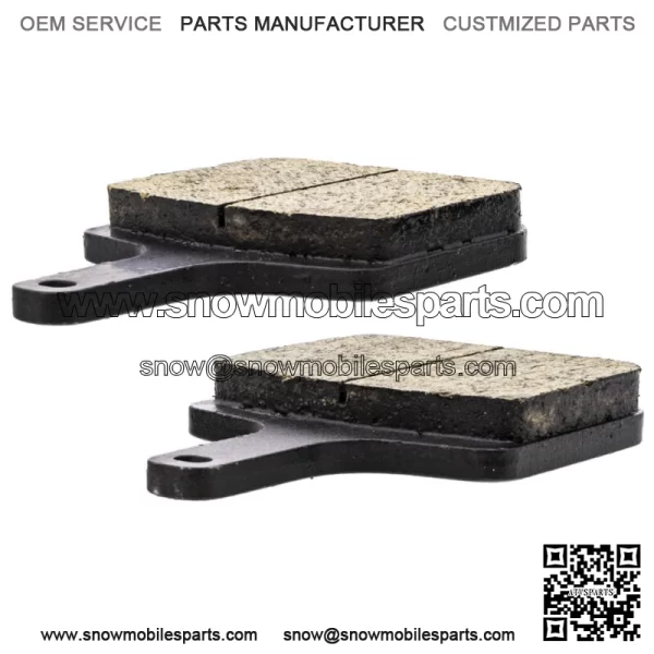 Brake Pad Set for Polaris Indy 850 800 Switchback 600 Rear Organic (For: Polaris) - Image 4