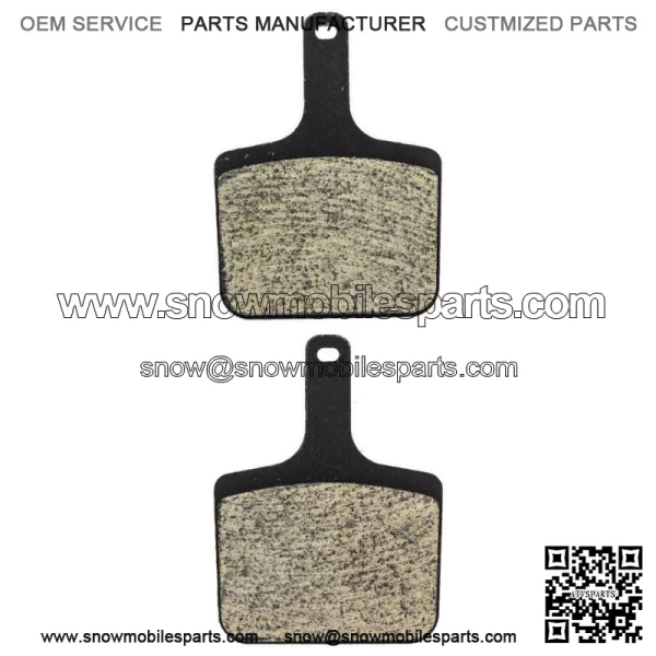 Brake Pad Set for Polaris Indy 600 RMK Switchback 800 Rear Organic 2 Pack (For: Polaris) - Image 3