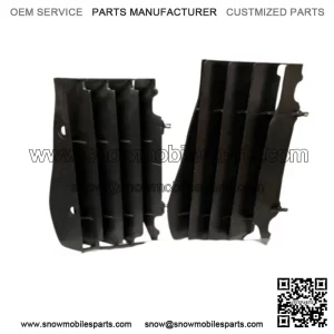 Honda OEM 19033-MEN-A20 GRILL PAIR RADIATOR Dirt Bike CRF450R Black 2008 New