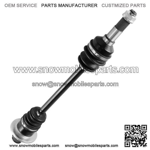 Rear CV Axle Shafts Pair for Yamaha YXR66F Rhino 660 2006-2009 YXR45F Rhino 450 (For: Yamaha) - Image 3