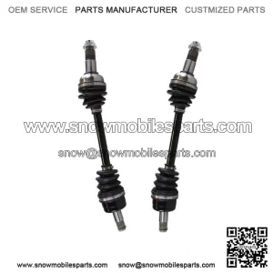 Front CV Axle Shafts Pair 2 for Yamaha YFM700 Grizzly FI 4x4 Auto YFM700K Kodiak (For: Yamaha)