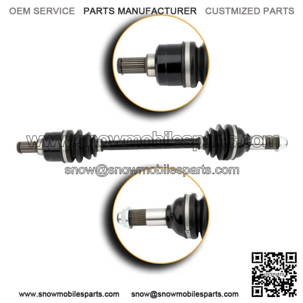 For Yamaha Grizzly 700 2014-2019 Rear Left Right CV Axle Shaft Assembly (For: Yamaha)