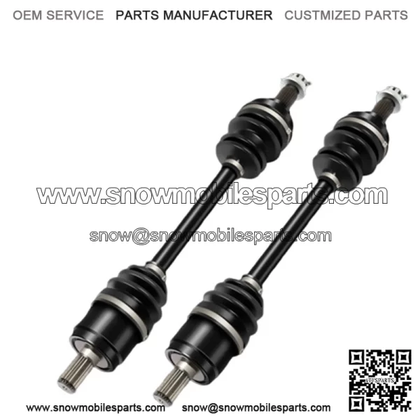 For 15-17 Honda Rancher 420 4x4 Pair Driver & Passenger Rear Half Shaft CV Axles (For: Honda)