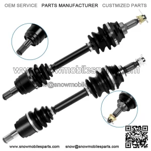 Pair Front Left Right CV Axle Shaft For Honda Rincon 680 TRX680FA 4x4 2006-2015 (For: Honda)