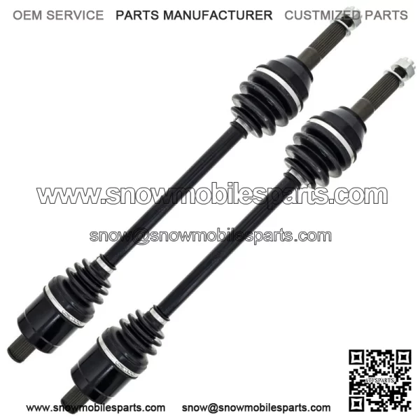 Rear CV Axle Half Drive Shaft for Polaris Ranger 1000 XP HD 1337239 2 Pack