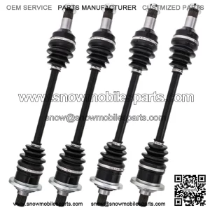 Front & Rear Left Right Axle Kit for Arctic Cat 400 450 500 550 650