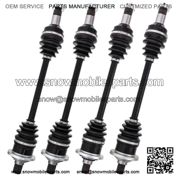 Front & Rear Left Right Axle Kit for Arctic Cat 400 450 500 550 650