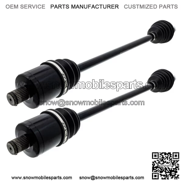 Rear CV Axle Half Drive Shaft for Polaris RZR XP Turbo S 1334318 2 Pack - Image 2