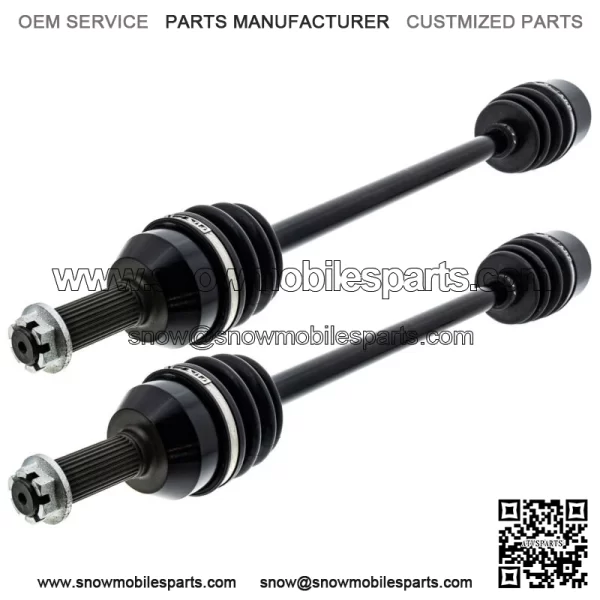 Rear CV Axle Half Drive Shaft for Arctic Cat Wildcat X 4X 1000 UTV 2 Pack - Image 2