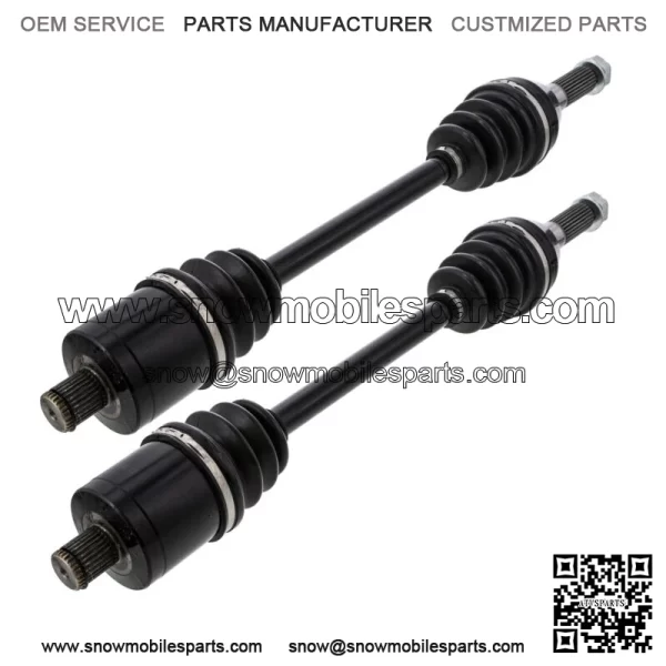 Rear CV Axle Drive Shaft for Polaris Ranger Crew XP RZR 570 1333069 2 Pack