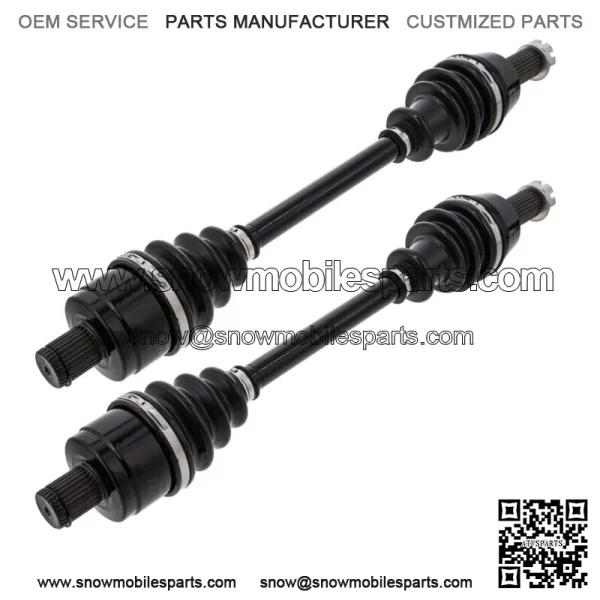 Front & Rear Left Right Axle Kit for Polaris Scrambler Sportsman 850 - Image 2