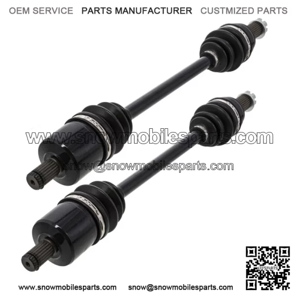 Front & Rear Left Right Axle Kit for Polaris Scrambler Sportsman 850 - Image 3
