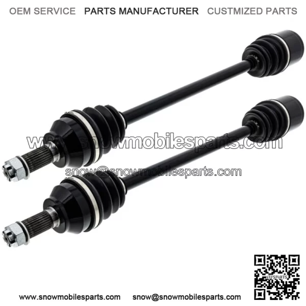 Rear CV Axle Half Drive Shaft for Polaris RZR XP 4 Turbo 1334189 2 Pack - Image 2