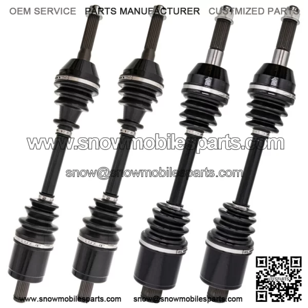 Front & Rear Left Right Axle Kit for Polaris Sportsman 600 700 800