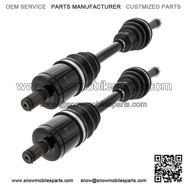 Front & Rear Left Right Axle Kit for Polaris Sportsman 600 700 800 - Image 2