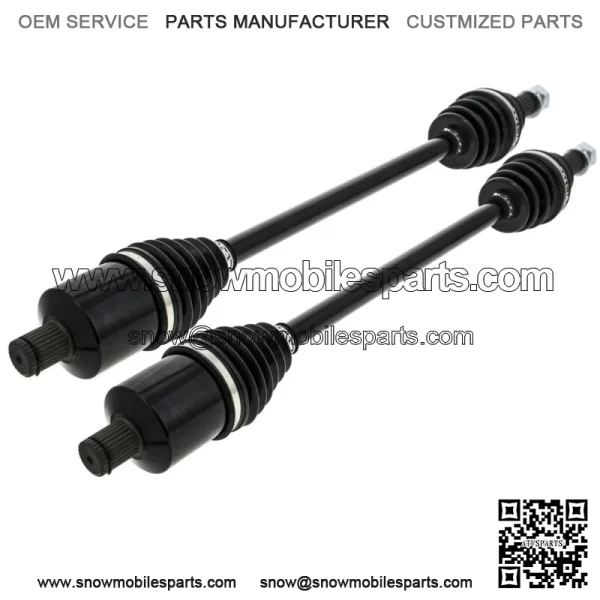 Front Rear CV Axle Kit for Polaris RZR XP 1000 4 Sport 1334491 1334490 - Image 3