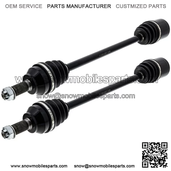 Front Rear CV Axle Kit For Polaris General XP 1000 DLX 1334269 1334268 - Image 3
