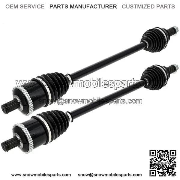 Front Rear CV Axle Kit for Polaris Ranger XP 1000 EPS 1334162 1334161 - Image 2