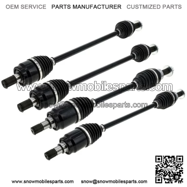 Front Rear CV Axle Kit For Honda Pioneer 700 700-4 44320-HL3-A01 - Image 2