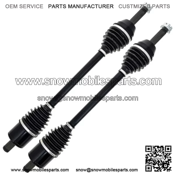 Front CV Axle Half Drive Shaft for Polaris Ranger 570 HD Crew 1337243 2 Pk