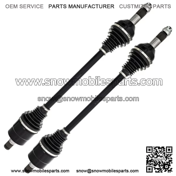 Rear CV Axle Half Drive Shaft for Can-Am Defender HD10 705502850 2 Pack