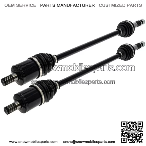Front CV Axle Half Drive Shaft for Can-Am Defender HD10 Maverick X3 2 Pack - Image 2