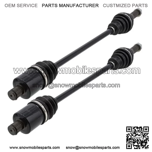 Front & Rear Shaft CV Axle for Polaris RZR & RZR 4 900 1332825 1332826 4PK - Image 3